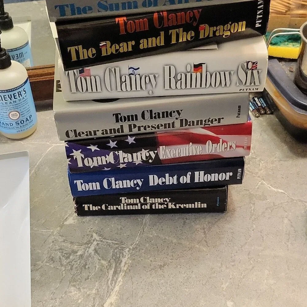 Tom Clancy Book Collection - Picture 6 of 6